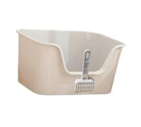 bandeja sanitaria para gatos grande, Bandeja for arena for gatos con tapa abierta, recipiente for arena for gatos, bandeja for arena for gatos, cajas de arena tamizadoras antiadherentes for todo tipo