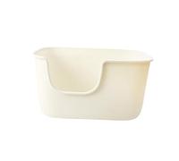 bandeja sanitaria para gatos grande, Caja de arena for gatos con parte superior abierta, sartenes for orinal for gatitos, suministros for mascotas, jaula a prueba de salpicaduras, sartenes for arena,
