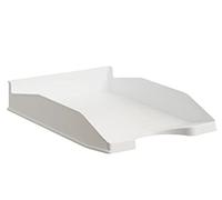 BANDEJA SOBREMESA ARCHIVO 2000 ECOGREEN PLASTICO 100% RECICLADO APILABLE FORMATOS DIN A4 Y FOLIO COLOR BLANCO
