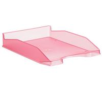 Bandeja sobremesa archivo 2000 fucsia translucido 345x255x60 mm