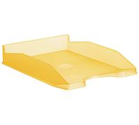 Bandeja sobremesa archivo 2000 naranja translucido 345x255x60 mm