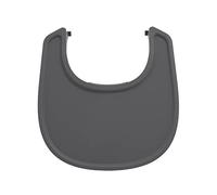 Bandeja Stokke para Nomi, Anthracite - Se monta fácilmente en el Baby Set Stokke Nomi - Apto para lavavajillas - Plástico de calidad alimentaria