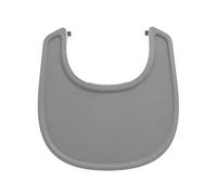 Bandeja Stokke para Nomi, Gris - Se monta fácilmente en el Baby Set Stokke Nomi - Apto para lavavajillas - Plástico de calidad alimentaria