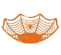 BANDEJA TELARAÑA NARANJA 28X8 CM.