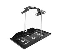 Bandeja universal Bandeja para soportar el kit de abrazadera de sostén de servicio de tareas de hierro resistentes con ranuras empotradas para vehículos marinos automotrices
