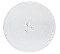 Bandeja universal de repuesto para plato giratorio de microondas de 245 mm con 3 fijadores