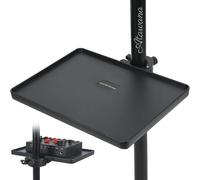 Bandeja universal para micrófono, soporte ajustable para micrófono, soporte de abrazadera para bandeja de música, transmisión en vivo, actuación de conciertos, karaoke, grabación, accesorios de