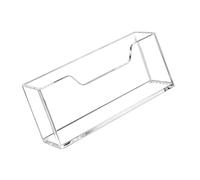 Bandeja vertical de acrílico transparente para pañuelos de baño, para cocina, hotel, encimera, almacenamiento de pañuelos acrílicos