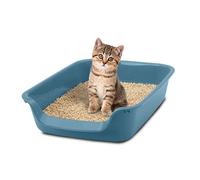 Bandeja WC para gatos "Junior Toilet" apto para todo tipo de gatos, con bandeja de entrada, material duradero