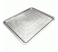 Bandejas Acero Inoxidable, Bandejas Decorativas para Servir Comida, Recogedor Aceite Coche para Lavadora, Ideal para Laboratorios, Dentistas, Baños y Tatuajes(40x14 cm/16x6 in)