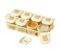 Bandejas Congeladoras Para Almacenar Alimentos Contenedor para puré de | Molde Para Congelar Snacks Infantiles Para Madres Niñeras Leche Materna Yogur Guardería Infantil Hogar Apart