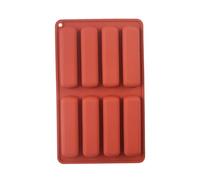 Bandejas de bastón de hielo de silicona 8 cavidad reutilizable Molde de cubo de hielo fabricante largo para botellas de agua deportiva moldes de palo largo