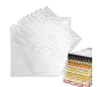 Bandejas de de frutas para deshidratador, hojas de silicona,10 hojas de silicona resistentes al calor - Accesorios multifuncionales