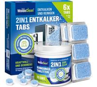 Bandejas de descalcificación 2en1 y bandejas de limpieza de 2 fases - para cafeteras automáticas de limpieza y cuidado