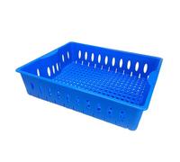 Bandejas De Esterilización De Instrumental Médico, Bastidores De Esterilización Polivalentes, Moldeados En Una Sola Pieza De Resina Resistente A Altas Temperaturas(Large hole,28x17x6cm)