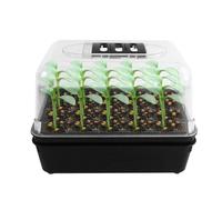 Bandejas De Germinación Para Plantas | De Germinación Para Inicio De Plántulas | Bandeja Enraizadora De Plántulas - Para El Cultivo De Verduras Y Flores En Interior, Exterior, Jardín, Patio, Balcón E