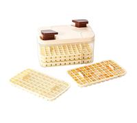 Bandejas de hielo de congelador, juego de 5 moldes reutilizables de fácil liberación con bandeja | 77 cavidades para cubitos de hielo de cóctel - para congelador, cocina, refrescar todas tus bebidas