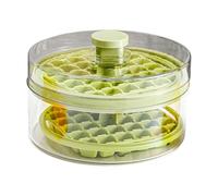 Bandejas de hielo para congelador, molde de cubo de hielo de liberación a presión, máquina de hielo con recipiente, bandejas de hielo para congelador, máquina de hielo con tapa para café, fiesta