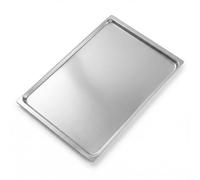 Bandejas de hornear para horno, 43.5x31.5cm aluminio antiadherente antiadherente antiadherente de la asación rectangular de la lata para hornear alimentos