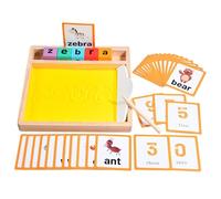 Bandejas de madera de para aula - Bandeja de meditación de madera premium antiestrés para jardín con para escritorio de oficina | accesorio de mesa Mindfulness Set de regalo para relajarse