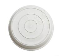 Bandejas de platillo para plantas, 10 unidades, hechas de plástico PP, forma redonda para macetas suculentas, decoración y protección para interiores y exteriores (2#)