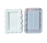 Bandejas de resina que hacen que el molde sea fácil de desmoldar, moldes de fundición de silicona, decoraciones de palés, moldes hechos a mano, suministros de manualidades