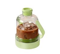 Bandejas inteligentes para congelador - Fabricante de bloques de refrigeración | Con pajita y mango, botella de agua para hacer hielo, para el hogar, cocina, picnic, camping, bebidas, café,