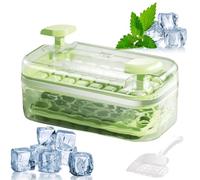 Bandejas para bloques de hielo: utensilio de cocina con molde para cubitos de congelación apilables, fabricante de whisky, bandeja para congelador reutilizable duradera | para bar, restaurante, picnic