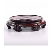 Bandejas para plantas para macetas Base redonda para jarrón Soporte para tetera Quemador de incienso Base para maceta de flores Decoración de camino de flores Soporte de madera maciza Platillos para