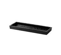 Bandejas para Servir Comida Bandeja de cerámica for baño, artículos tocador, Bandeja Almacenamiento Toallas for, Modelo Hotel, for habitación Bandeja Horno(B,S)