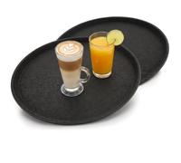 Bandejas para Servir Comida Pack de 2, Bandeja Camarero 40,5 cm