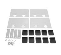 Bandeo de Aceite Kit de Placa de deflectación Durable Válvula de Goma de Acero Inoxidable Correos universales