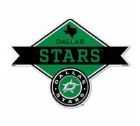 Bander n de corte de diamante de los Dallas Stars de hockey de la NHL de Rico Industries - Decoraci n para el hogar y la sala de estar - Fieltro