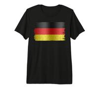 Bandera Alemana Vintage de Alemania Orgulloso patriótico alemán Camiseta Premium