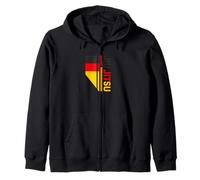 Bandera Alemana Y Luchador De Jiu-Jitsu De Alemania Sudadera con Capucha