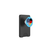 Bandera Alemania Estados Unidos del Orgullo Alemán Americano PopSockets PopWallet para MagSafe