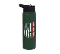 Bandera Americana año de nacimiento 1929 para cumpleaños Stainless Steel Insulated Water Bottle