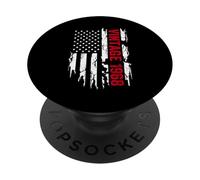 Bandera Americana año de Nacimiento 1968 para cumpleaños PopSockets PopGrip Adhesivo