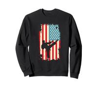 Bandera Americana Artes Marciales Karate Taekwondo Sudadera