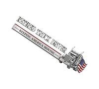 Bandera Americana Autoadhesivo | Impermeable conductor de camión jubilado | Insignia de jubilación Pegatina universal para coche | para camión SUV RV Sedán Pickup Vehículo Hombres Papá Padre Esposa