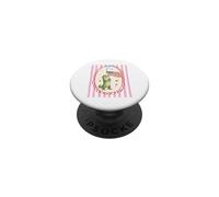 Bandera Americana de cocodrilo patriótico ondeando Estados Unidos PopSockets PopGrip Adhesivo