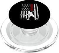Bandera Americana de Squash, Jugador patriótico de Estados Unidos PopSockets PopGrip para MagSafe