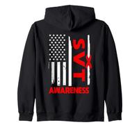 Bandera Americana SVT Awareness USA Sudadera con Capucha