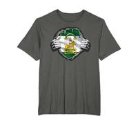 Bandera Andalucía Española Sangre Andaluza Dentro De Mí Superhéroe Camiseta