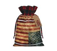 Bandera antigua, 1 bolsa con cordón de 8.3 x 11.8 pulgadas, duradera y elegante, ideal para regalos personalizados de Halloween