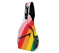 Bandera Arcoíris Del Orgullo Lgbtq Unisex Mochilas De Hombro Ligero Mochila Bandolera Casual Bolsos De Hombro Para Viaje Correr Deporte