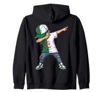 Bandera argelina Dab Boy Crescent Star Argelia Pride Sudadera con Capucha