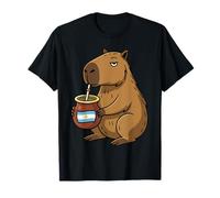 Bandera argentina Capibara Yerba Mate Linda Capibara Argentina Camiseta