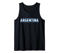 Bandera argentina patriótica de Argentina para hombres, mujeres y niños Camiseta sin Mangas