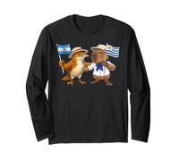 Bandera Argentina Uruguay Raíces Argentinas Uruguaya Manga Larga